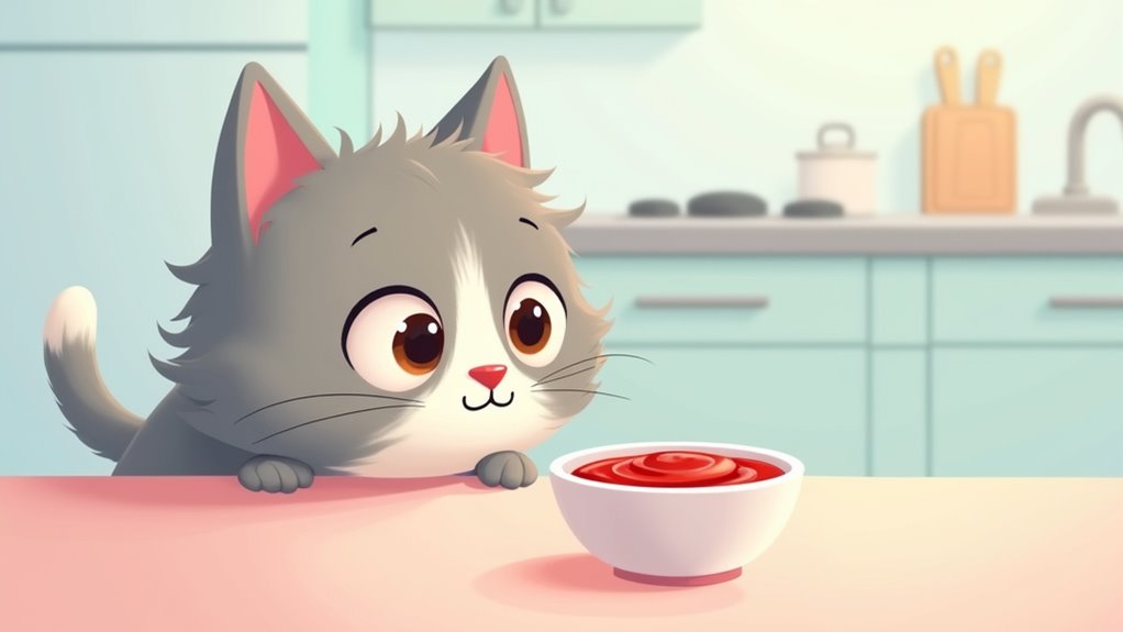 avoid ketchup for cats