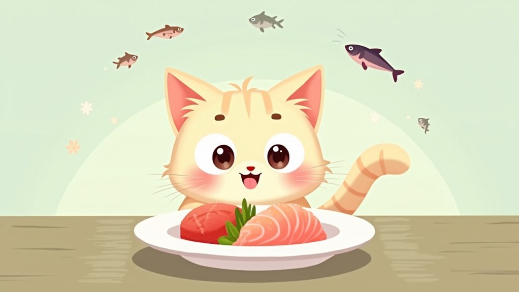 avoid sashimi for cats
