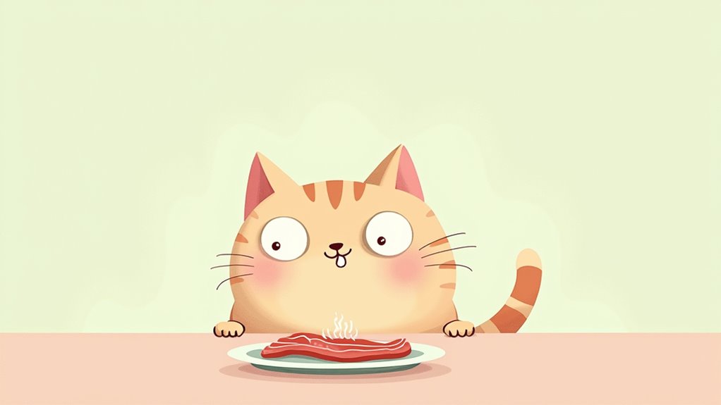 bacon harms cat health