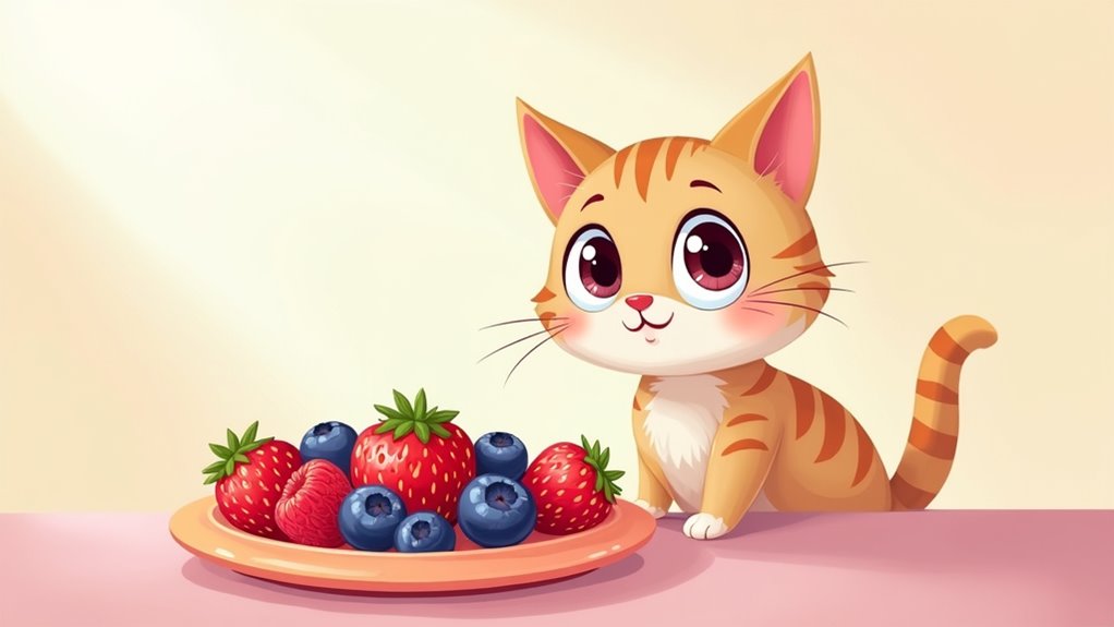 berries healthy treats for cats