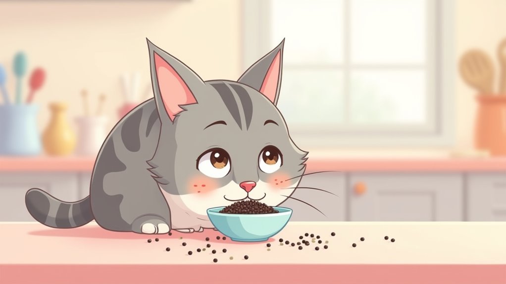 black pepper harmful to cats