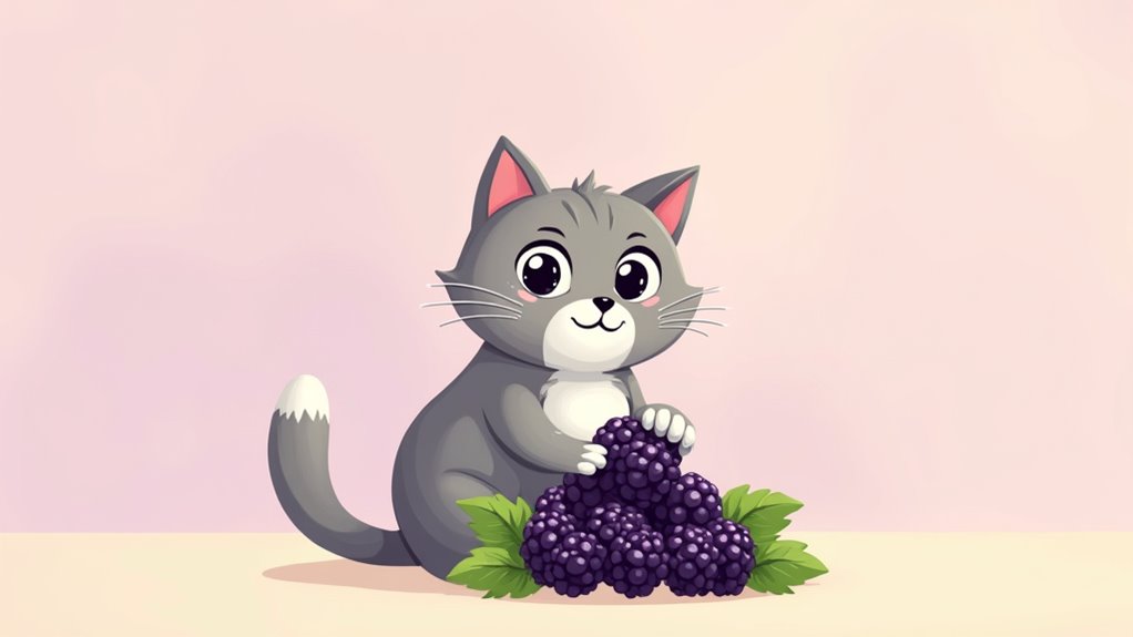 blackberries benefit cat health