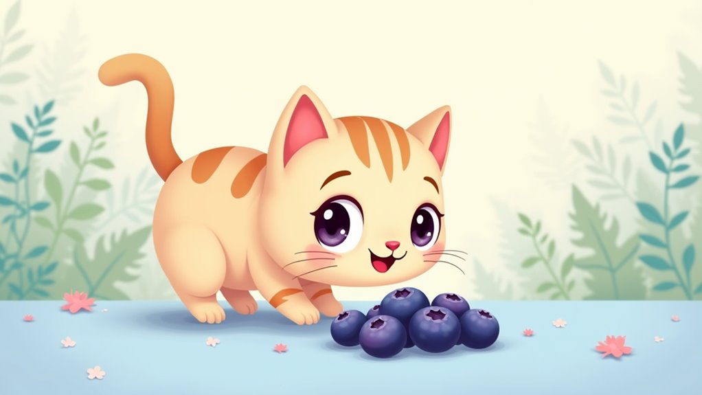 blueberries boost cat health