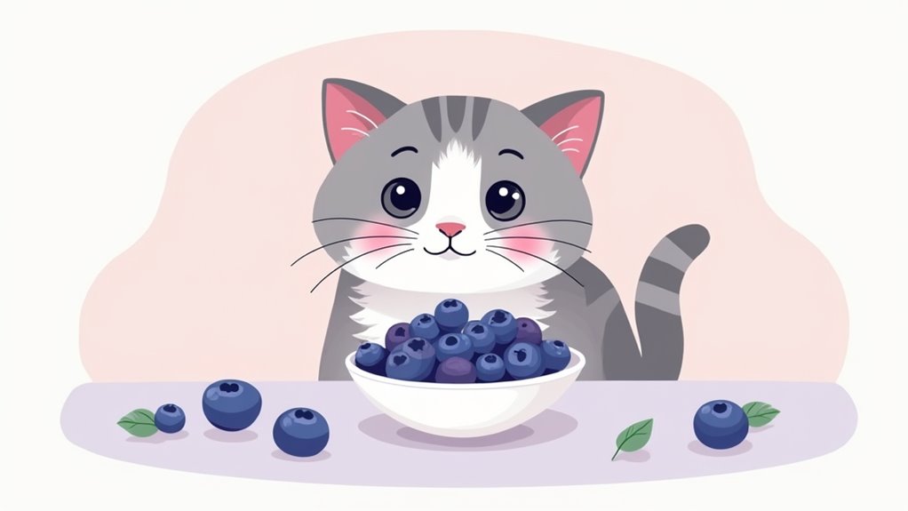 blueberries risks for cats