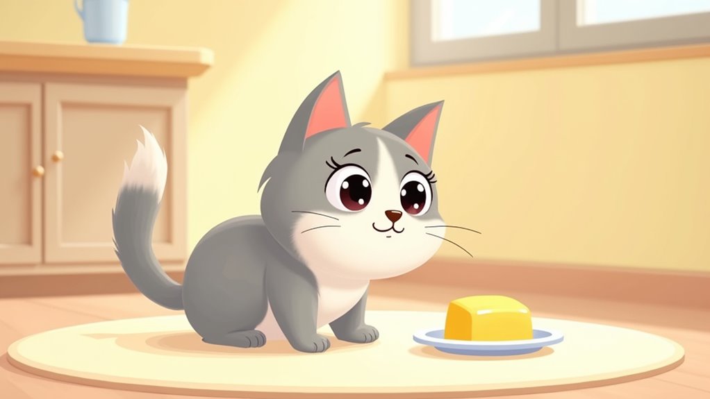 butter harms cats digestion