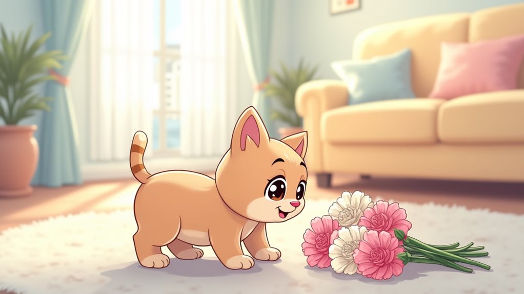 carnation poisoning in cats