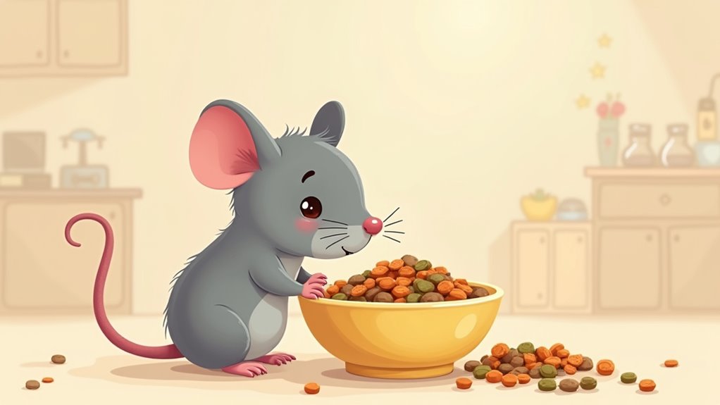 cat food vs rat diet