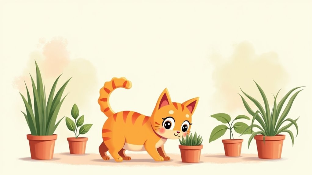 cat safe plants for health