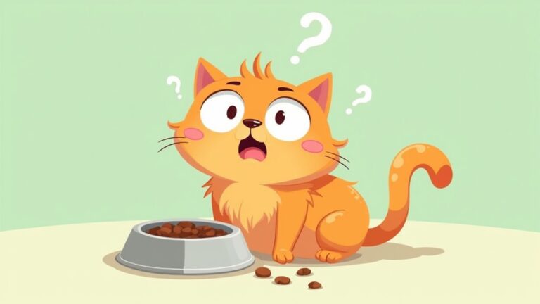cat vomiting from overeating