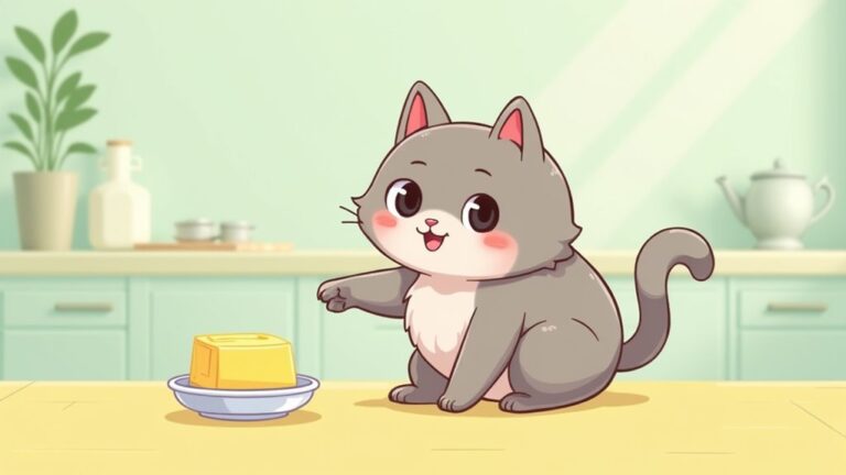 cats and butter safety