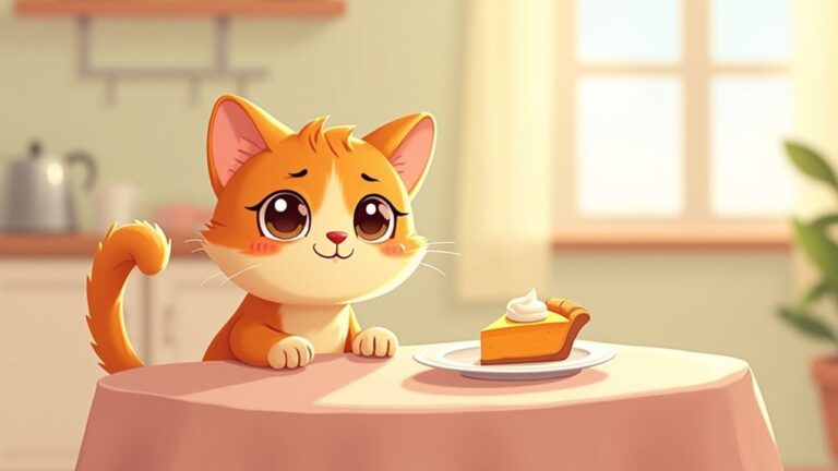 cats and pumpkin pie