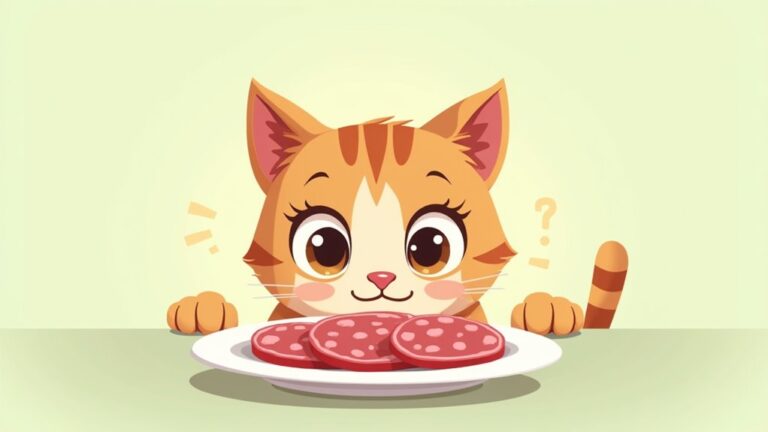 cats and salami consumption
