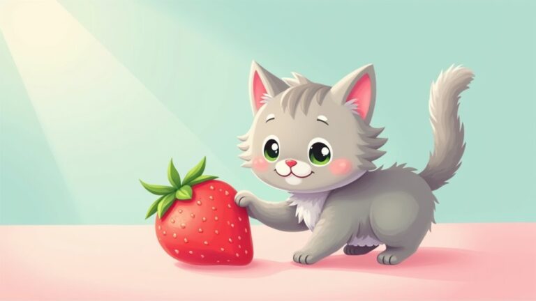cats and strawberries safe