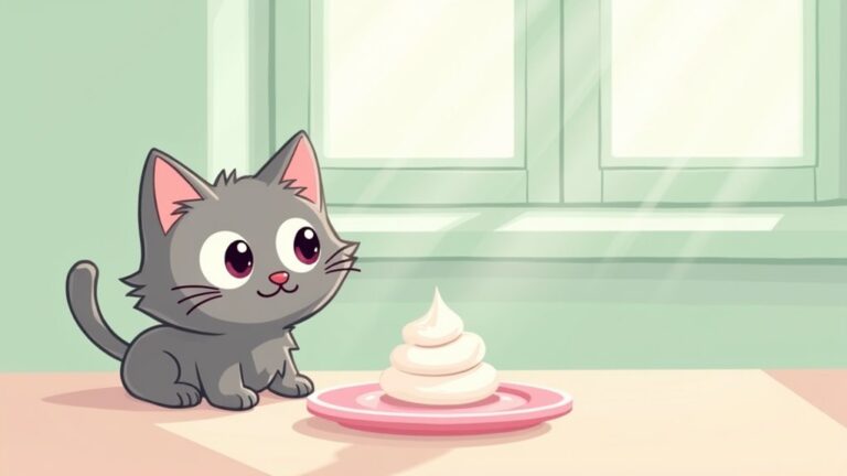 cats and whipped cream