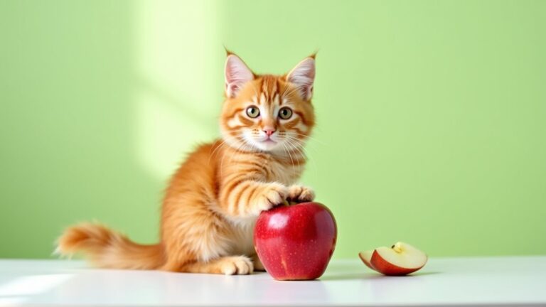 cats can eat apples