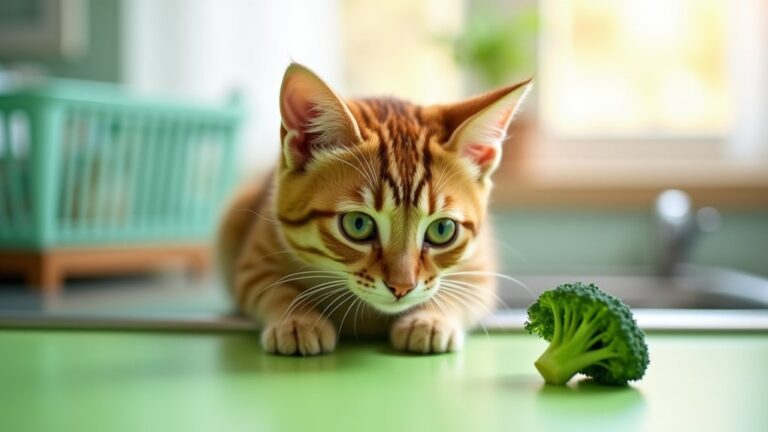cats can eat broccoli