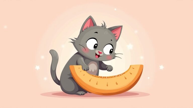cats can eat cantaloupe