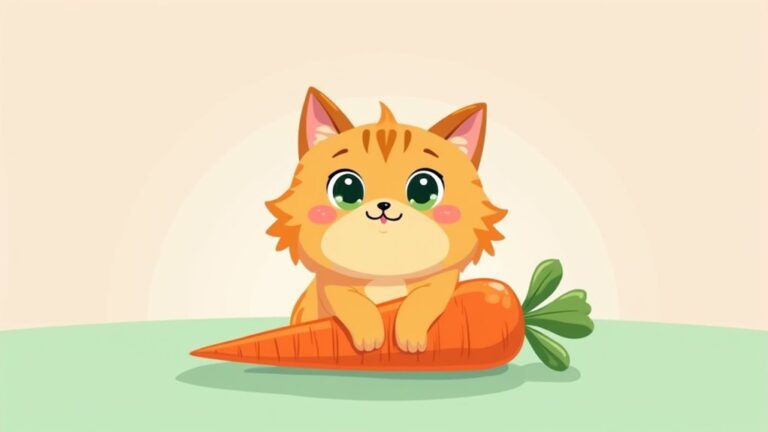 cats can eat carrots
