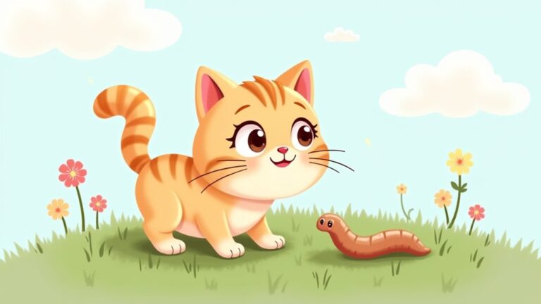 cats can eat earthworms