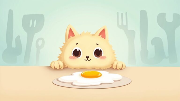 cats can eat eggs