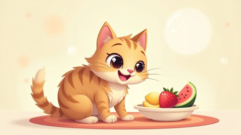 cats can eat fruit