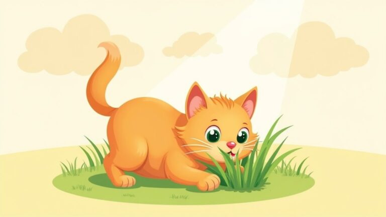 cats can eat grass