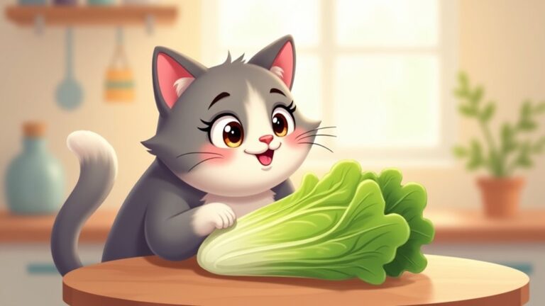cats can eat lettuce