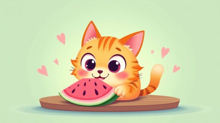 cats can eat watermelon
