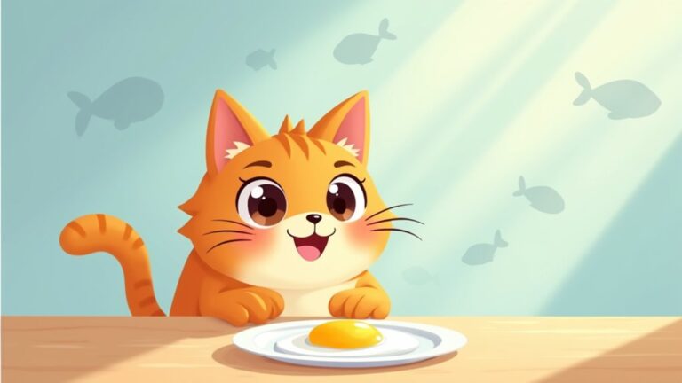 cats can eat yolk
