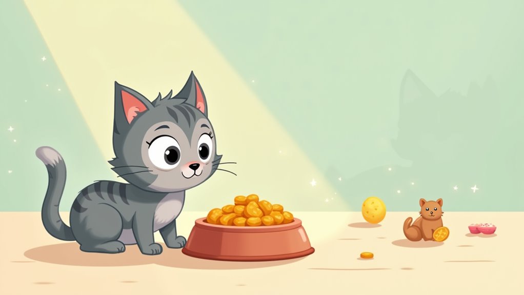 cats can nibble cautiously