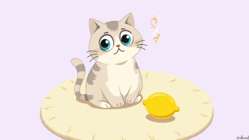 cats dislike citrus smells