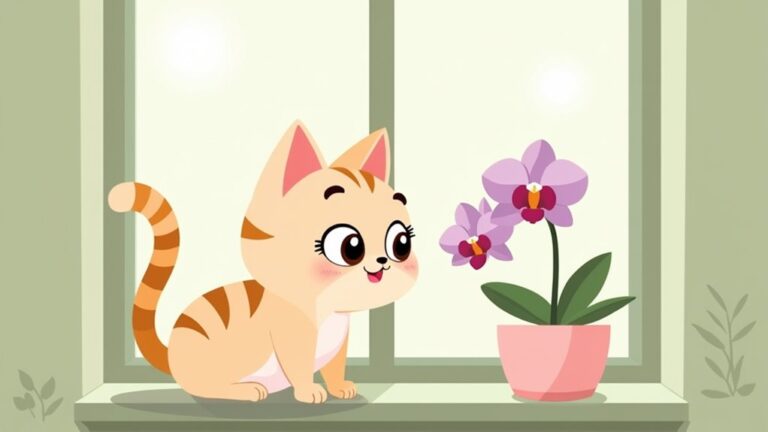 cats should avoid orchids