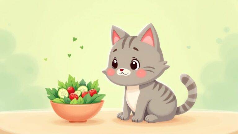 cats shouldn t eat salad