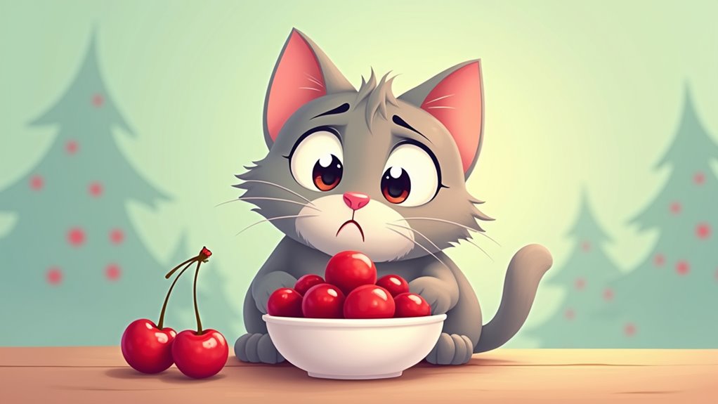 cherry poisoning symptoms in cats