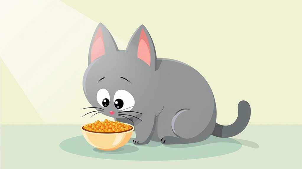 chickpeas unsuitable for cats