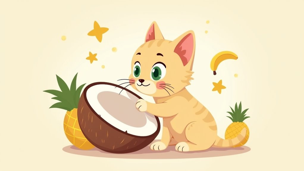 coconut benefits for cats