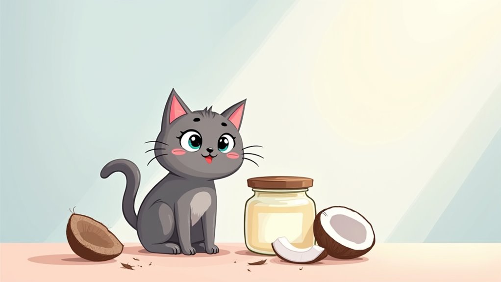 coconut oil benefits for cats