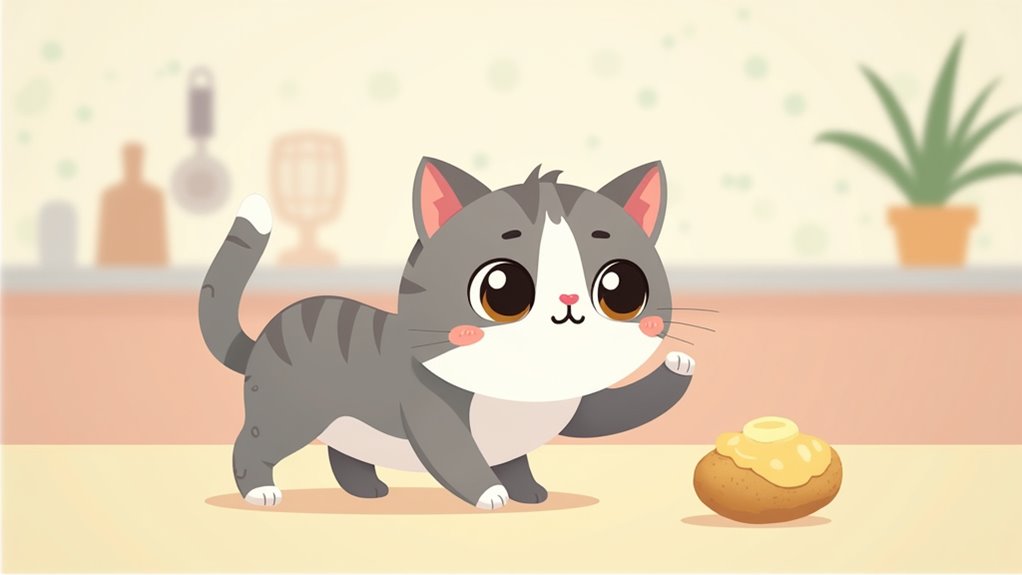 cooked potatoes for cats