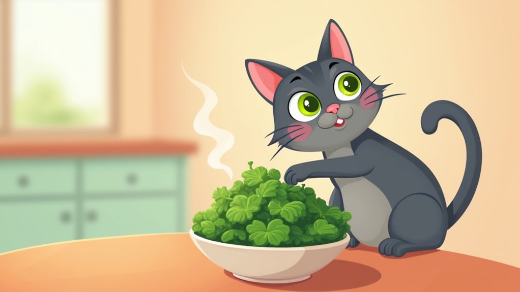 cooked spinach benefits for cats
