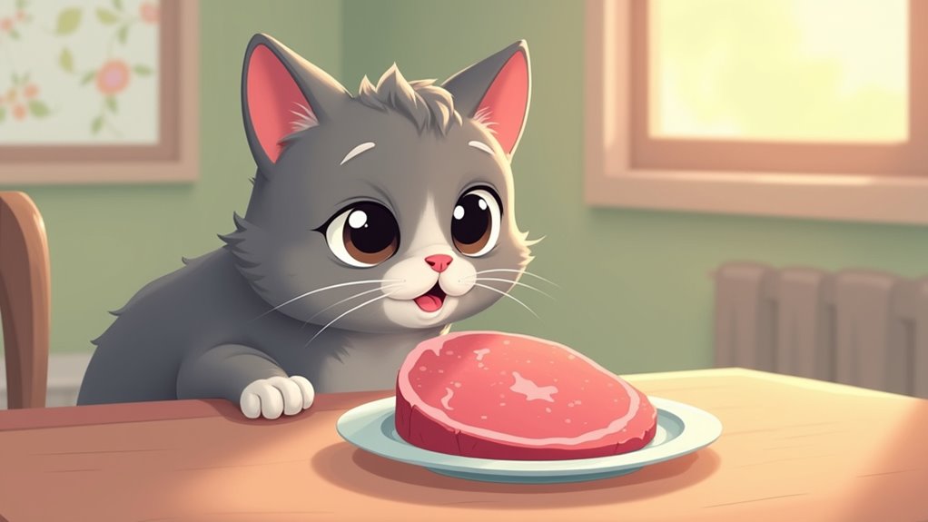 feed cats corned beef cautiously