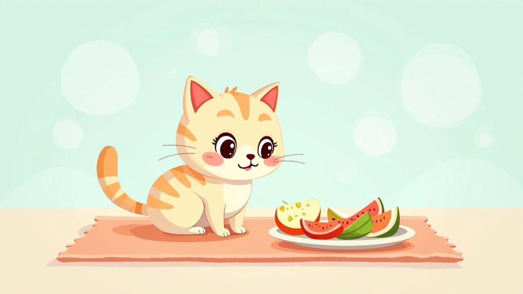 fruit serving guidelines for cats