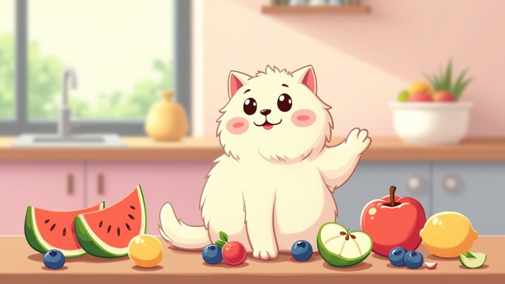 fruit treat guidelines for cats