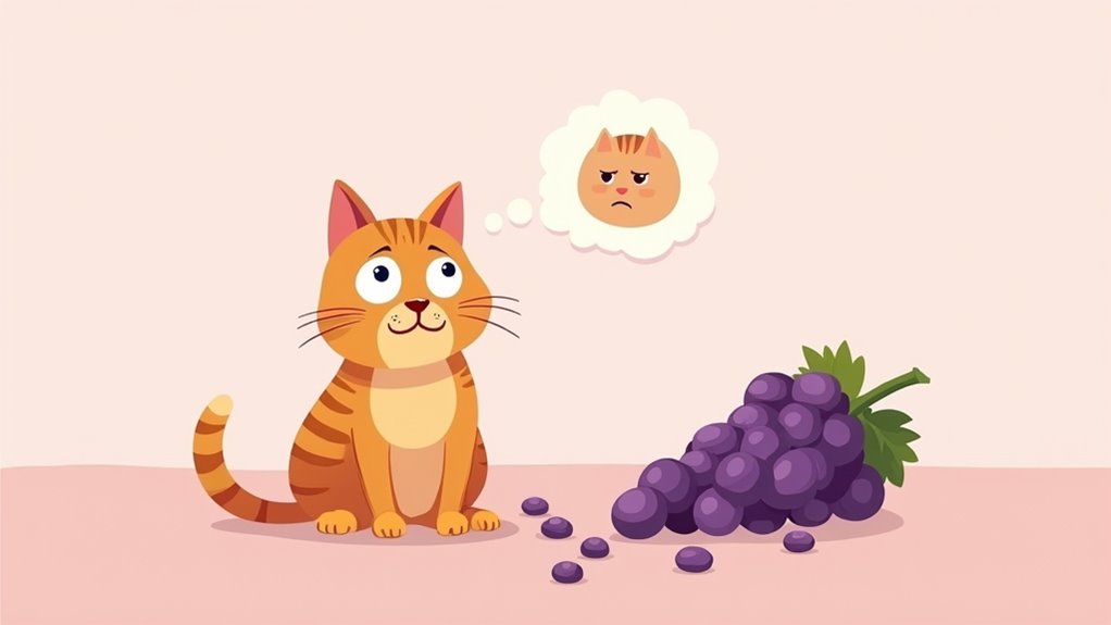grape toxicity in cats