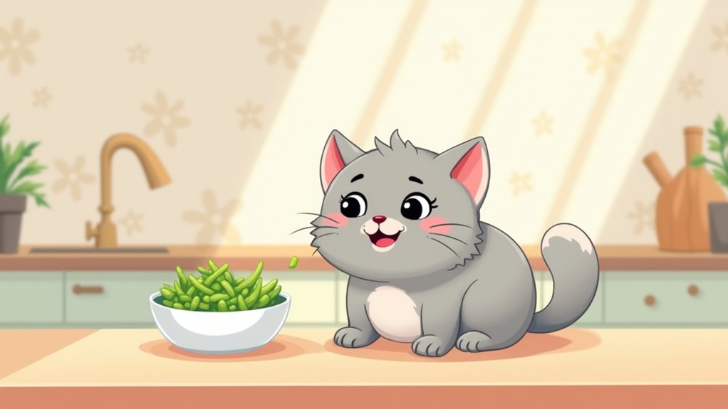 green beans safe for cats