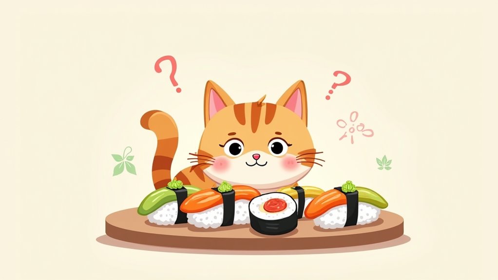 harmful sushi ingredients for cats