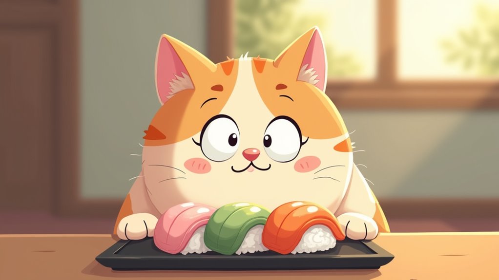healthy sushi for cats