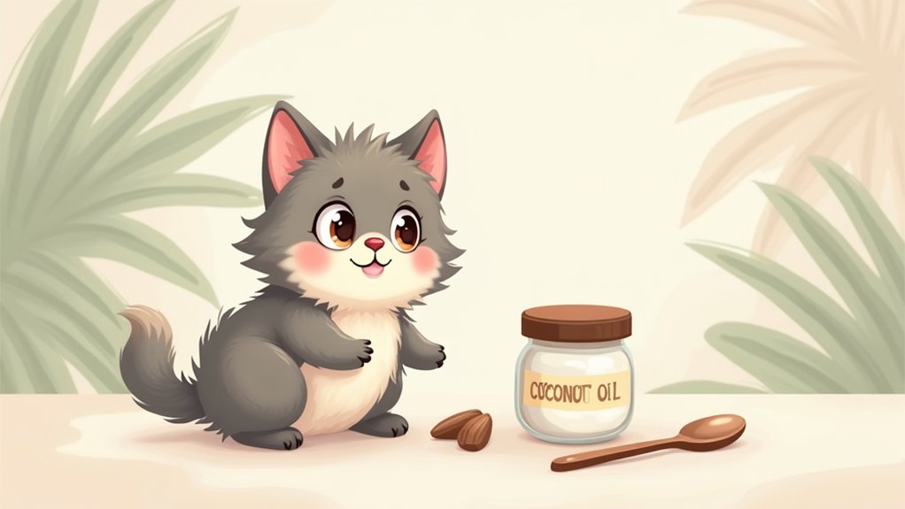 introduce coconut oil gradually