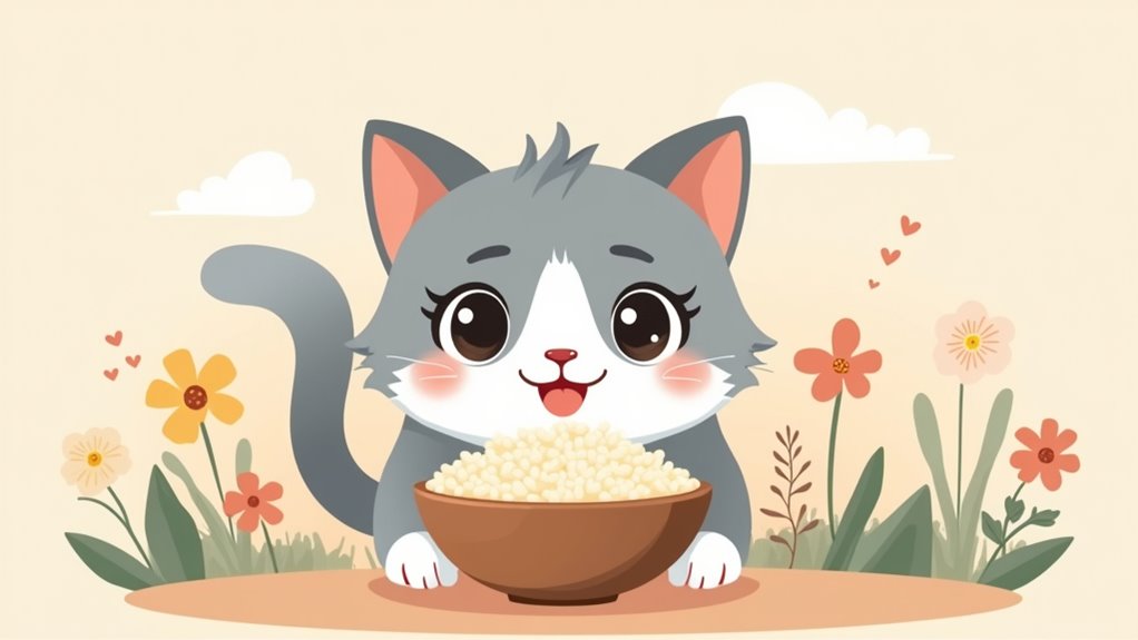 jasmine rice supports cat health