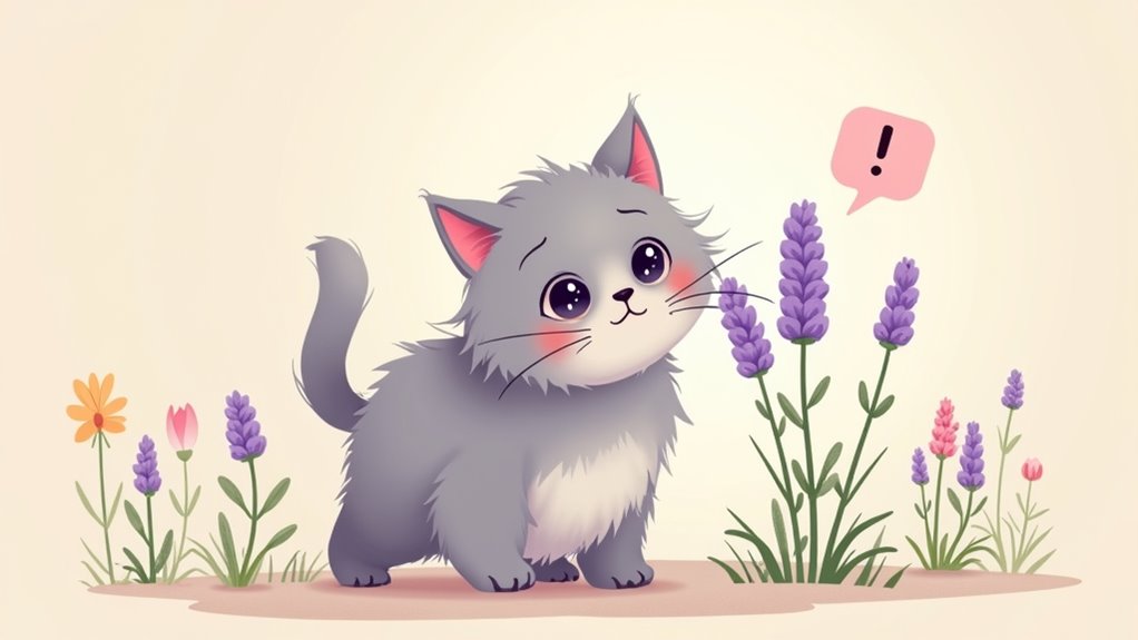 lavender toxicity symptoms cats