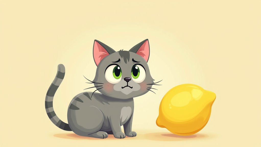 lemon poisoning symptoms in cats